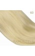1 Gram 18" Micro Loop Colour #60 Lightest Blonde (25 Strands)